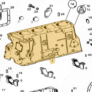 A001001A - Bloque motor aligerado de intercambio Tipo 921/928