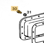 A001030, A0010034  - Tornillos tapa (m20)