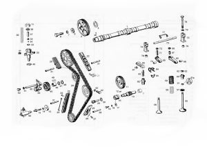 Despiece A004 - Motor Distribución