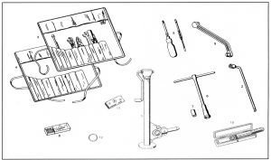 Despiece A038 - Herramientas y accesorios