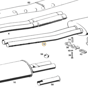 B027012KIT - Mitad linea escape (nº12,14x2,16)