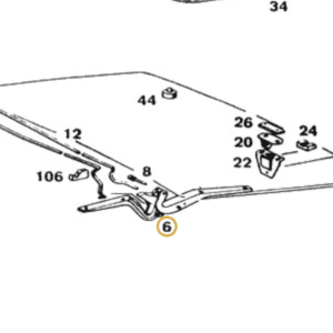 B043006I - Bisagra izda.     0111