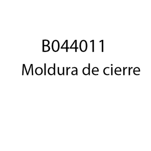 B044011 - Moldura de cierre