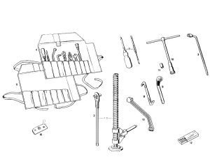 Despiece C025 - Herramientas y accesorios