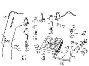 Despiece C020 - Sistema de combustible