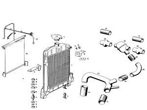 Despiece C022 - Refrigeración del motor