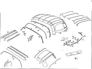 Despiece C031 - Ref. originales de MB