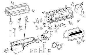 Despiece D002 Bloque motor