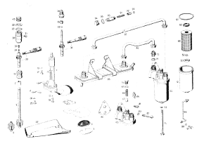Despiece MG012 – Bomba aceite- Lubricación del motor M129 MB 250SE W108
