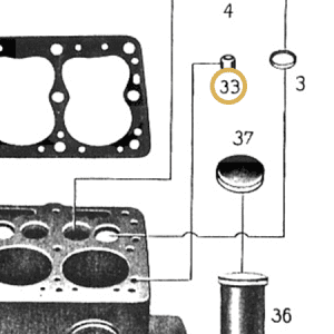 MA001033KIT - Juego de juntas Motor M136  0108