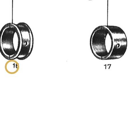MA002016KITD - Juego casquillo biela a 1 mm