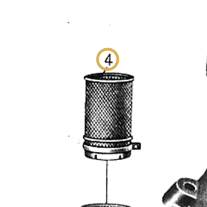 MA007004 - Filtro de alambre para Solex 30BFl      0111