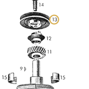 MB003013 - Polea motor OM636
