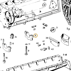 MH001005T - Cuerpo termostato usado bomba inyectora
