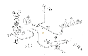 Despiece MH001-Carter del Motor M130 MB 280SE CYC W111
