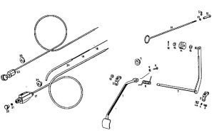 Despiece D031 Mando acelerador 219