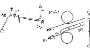 Despiece D032 Mando acelerador 220S