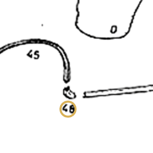 D082048000 987 35 40 - Moldura enlace paso de rueda-estribo izqdo (no cromada) 0209