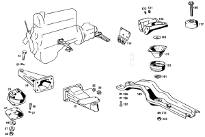 Despiece F001 – Motor Soportes MB280SE