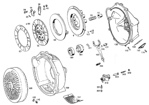 Despiece F002 - Motor Embrague MB280SE