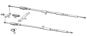 Despiece F023 - Freno de Mano MB280SE
