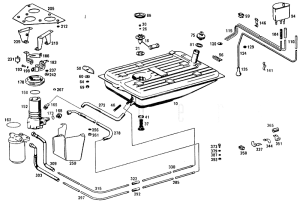 Despiece F028 - Alimentación de Combustible MB280SE