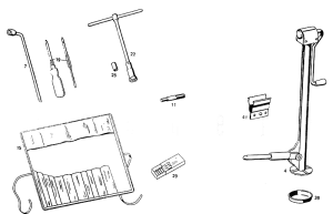 Despiece F034 - Herramientas MB280SE
