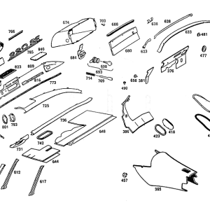F040001 - Manta corta-fuegos a medida a partir de chassis 049500 **