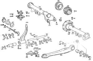 Despiece F060 Eje Trasero MB280SE