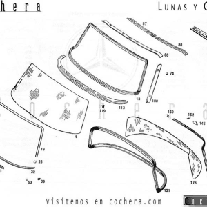 G056126R - Luna trasera recuperada