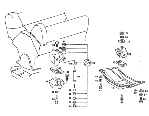 Despiece L001 - Anclaje motor