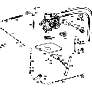 MD007320R - Soporte inferior carburador  0209