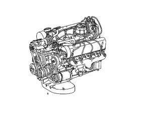 Despiece MI001 – Motor MB 280SE 3.5 W108