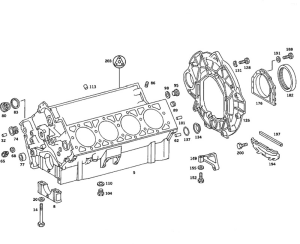 Despiece MJ003 - Bloque motor. Juego juntas 4.5
