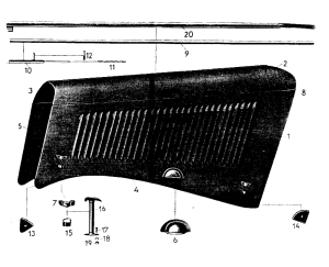 Despiece N033 - Tapa motor