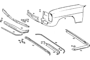 Despiece I071 Conjunto Paragolpes