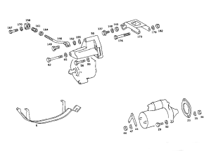 Despiece MI057 - Soportes motor. Arranque alternador 3.5