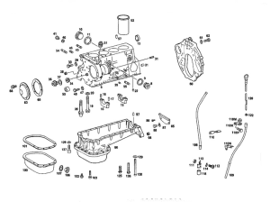 Despiece MP001 - Motor cárter