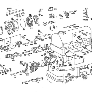 MP023075 - Tornillo reajuste alternador  0114